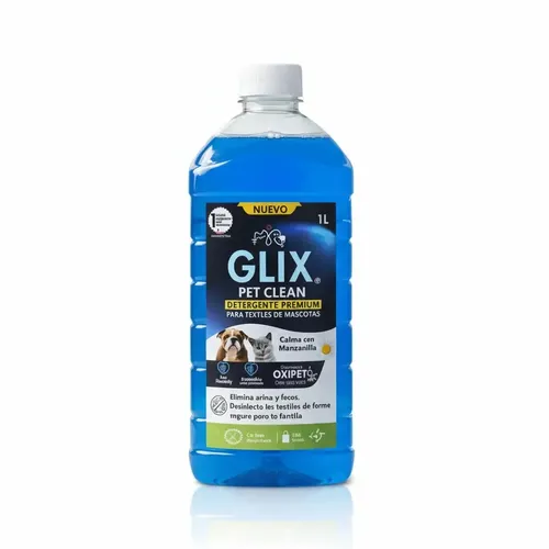 GLIX Pet Clean – Detergente Premium para Textiles de Mascotas 1Lt